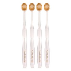 EBISU 惠百施 7列寬頭軟毛牙刷 溫和潔淨牙齦 深入清潔牙縫, 1入, 4支