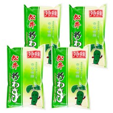 松井 特辣山葵粉, 300g, 4包