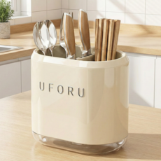 유포유 해피위더스 물빠짐 수저통, 1개