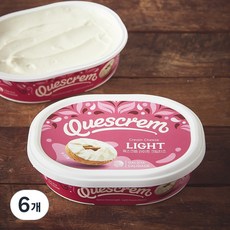 퀘스크램 라이트 크림치즈, 200g, 1개입, 6개