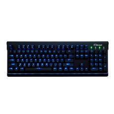 KTnet 廣鐸 G3K鷹族機械藍光電競鍵盤 IPX7防水等級 5000萬次按鍵壽命, 青軸, KTKBG3KGL-BK, 青軸