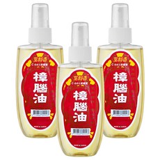 室翲香 天然樟腦油, 100ml, 3瓶