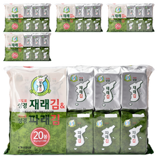 지도표성경 재래식 성경식탁김 4g x 10p + 파래김 4g x 10p, 80g, 5개