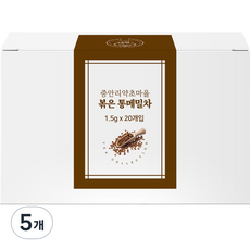 증안리약초마을협동조합 볶은 통 메밀차, 1.5g, 20개입, 5개