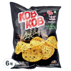 KOB KOB USEFUL 配海苔洋芋片, 6個, 48g