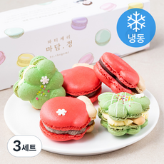 마담정 크리스마스 마카롱 (냉동), 24g, 5개입, 3세트
