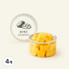 온브릭스 주식회사 농업회사법인 컷팅 골드망고, 200g, 4개