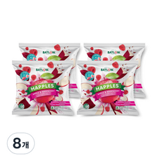 해플스 사과칩 라즈베리, 15g