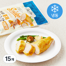 맛있닭 닭가슴살 훈제 카레맛 (냉동), 100g, 15개, 1개입