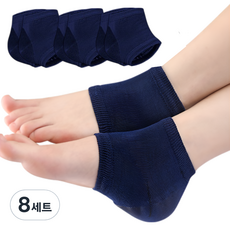 Maums 腳後跟乾裂 足部保濕矽膠護墊 2入組, 8套