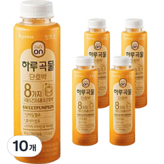 한국야쿠르트 잇츠온 하루곡물 단호박, 40g, 10개