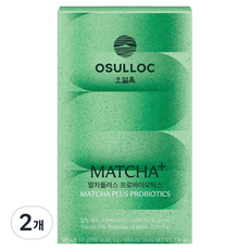 OSULLOC 抹茶Plus益生菌 10包, 2個