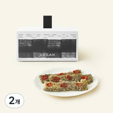 VASAK 바삭 시그니처 방울토마토 바질 김부각 2개입, 70g, 2개