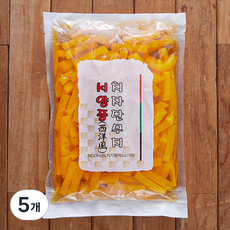 서양풍 치자 단무지, 1kg, 5개