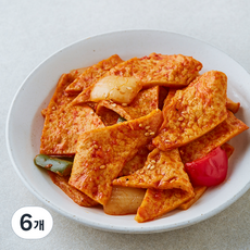 정미경키친 매콤어묵볶음, 150g, 6개
