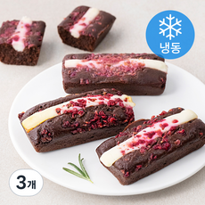 그림의빵 라즈베리 초코 저당 그낭시에 (냉동), 128g, 3개