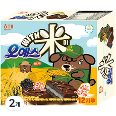 HAITAI 海太 黑芝麻起司奶油派, 384g, 2個