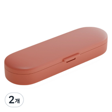 Daily Joy 便攜式磁吸藥盒 橘色 L, 2個