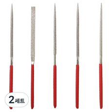 Yukomus修整鐵絲 5種組, 鋼銼5種, 2套