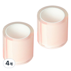 알로데 핀치 앤 나노 양면테이프 5cm x 1m, TYPE11 투명, 4개
