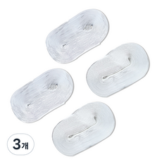 알뜨리 벨크로 테이프 화이트 7.3m 2종 세트, 3개