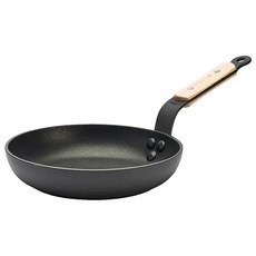 de Buyer 畢耶 CHOC原木柄系列 平底不沾鍋, 32cm, 1個