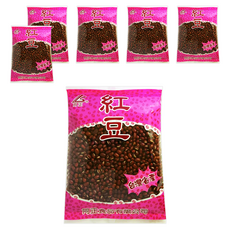 同正 台灣產 紅豆，含有豐富膳食纖維, 600g, 6包