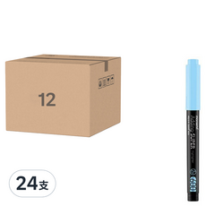 monAmi Edingsuper 600 粉彩螢光筆, 24支, 淡藍色