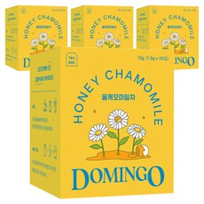 도밍고 꿀캐모마일차, 1.3g, 10개입, 4개