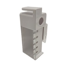 KM 貼壁式免打孔漱口杯掛牆衛浴牙具收納架 ABS+GPPS, 1002, 1個