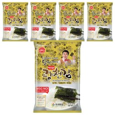 광천김 달인김병만의 재래 광천김, 20g, 5개
