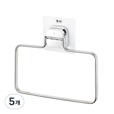 deHUb 強力貼片環形毛巾架 F180, 單一顏色, 5個