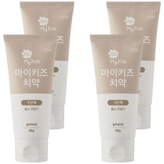 GREEN FINGER 綠手指 My Kids 1階段無氟藍莓香牙膏, 4個, 60g