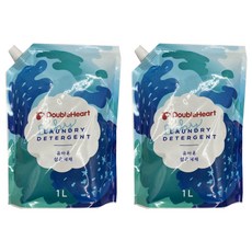 DoubleHeart 幼兒洗衣精, 1L, 2包