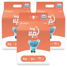 Penelope Hug Up輕薄舒適褲型尿布, Big, 66片