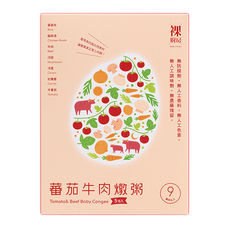 裸廚房 蕃茄牛肉燉粥 嚴選在地食材 安心食用 常溫保存 營養豐富 5包, 蕃茄牛肉, 800g, 1盒
