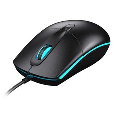 KTnet 廣鐸 LED光學滑鼠 USB有線 1000DPI 七彩呼吸燈 人體工學設計, M8