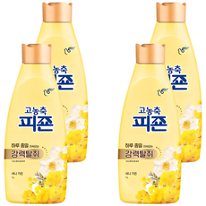 碧珍 高濃縮衣物柔軟精 強力除臭型, 1000, 4