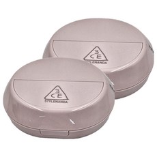 3CE 小粉盒遮瑕氣墊粉餅 - P01, N01, N02 定妝 15g, 2個
