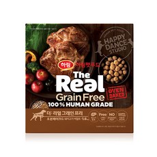 하림펫푸드 어덜트 강아지 더리얼 그레인프리 오븐베이크드 건식사료, 돼지, 1.6kg, 1개