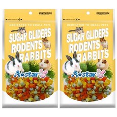 Armonto 阿曼特 鼠兔用綜合蔬果乾, 含多種維他命、礦物質, 幫助消化吸收, 維持腸胃道健康, 新鮮蔬果製成, 健康又安心, 120g, 2包