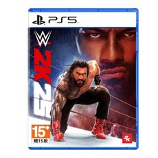 PlayStation PS5 WWE 2K25 英文版 職業摔角, 單一商品