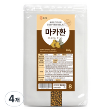 Yungojip 瑪卡丸, 800g, 4個