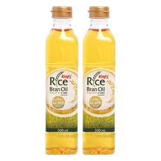 Kingriceoil 玄米油, 2個, 500ml