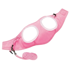 MARUKAN 兔子胸背帶 S號, 粉, 1個