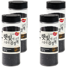 햇님마을 햇빛에 검게 그을린 검정깨, 105g, 4개