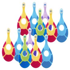 조르단 스텝 1단계 영유아칫솔, 랜덤 발송, 1개입, 12개