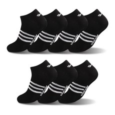 PRO-SPECS 男士E19款運動無緩衝運動襪, 7個, 黑色