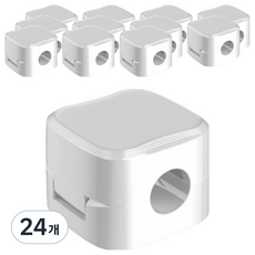 磁吸集線器, 白色, 24個