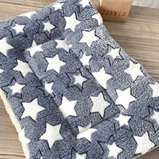 반려동물 양면 풋 쿠션, 그레이별, 1개